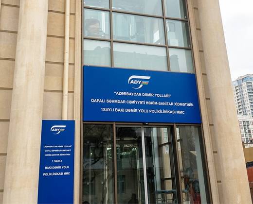 Baku Railway Polyclinic No. 1 — New Generation Elevator Technology